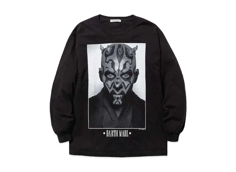 F-LAGSTUF-F "Darth Maul"LS Tee "BLACK"