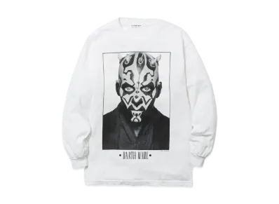F-LAGSTUF-F "Darth Maul"LS Tee "WHITE"