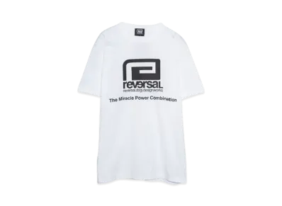 reversal THE MIRACLE POWER COMBINATION TEE (限定) "WHITE"