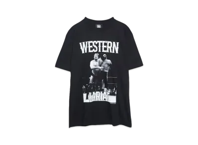 reversal STAN HANSEN WESTERN LARIAT TEE "BLACK"