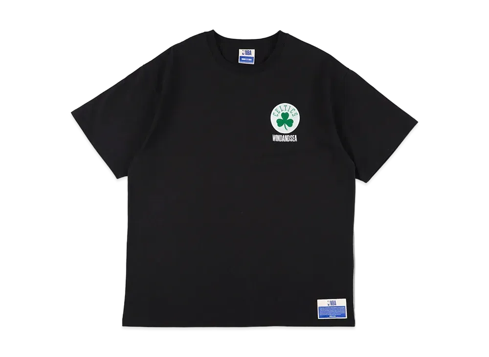 WIND AND SEA x NBA S/S Tee "Black Celtics"