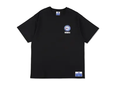 WIND AND SEA x NBA S/S Tee "Black 76ERS"