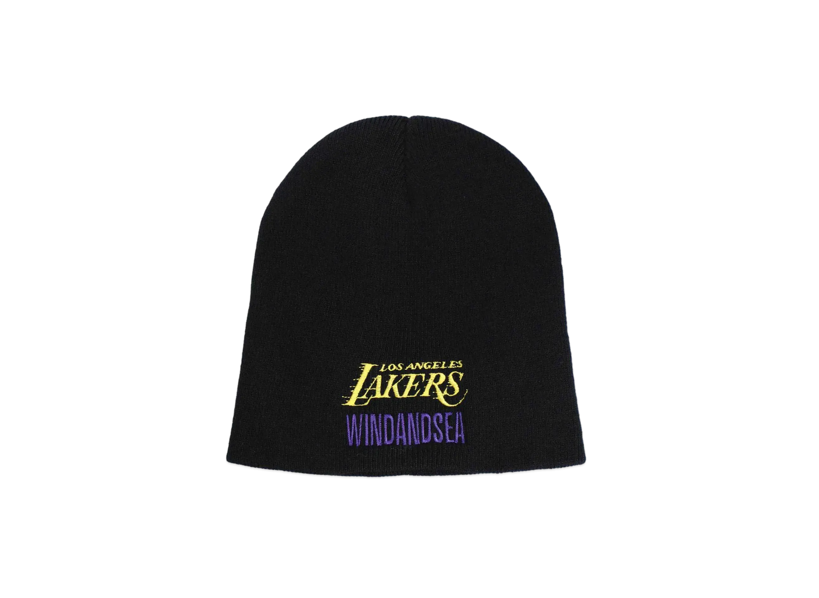 WIND AND SEA x NBA Single Beanie "Black Lakers"