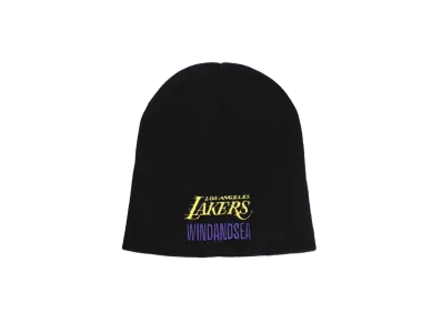 WIND AND SEA x NBA Single Beanie "Black Lakers"