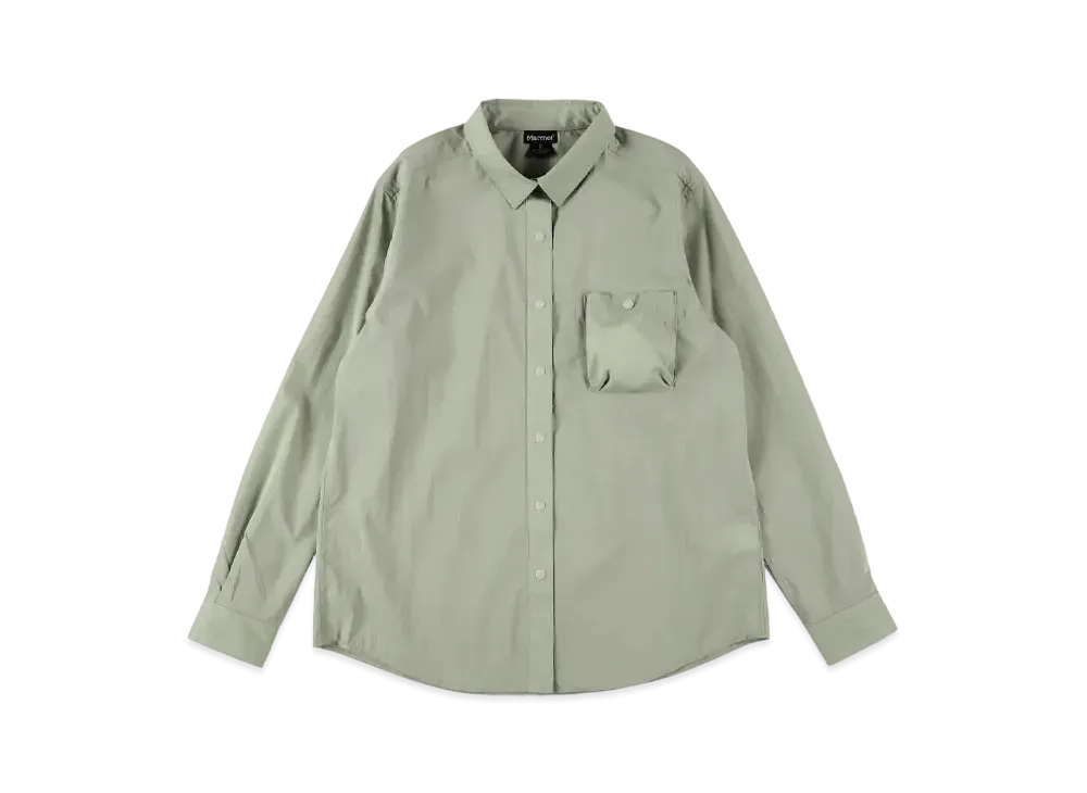 Marmot Women's Light Lipsop Shirt "Olive Green"