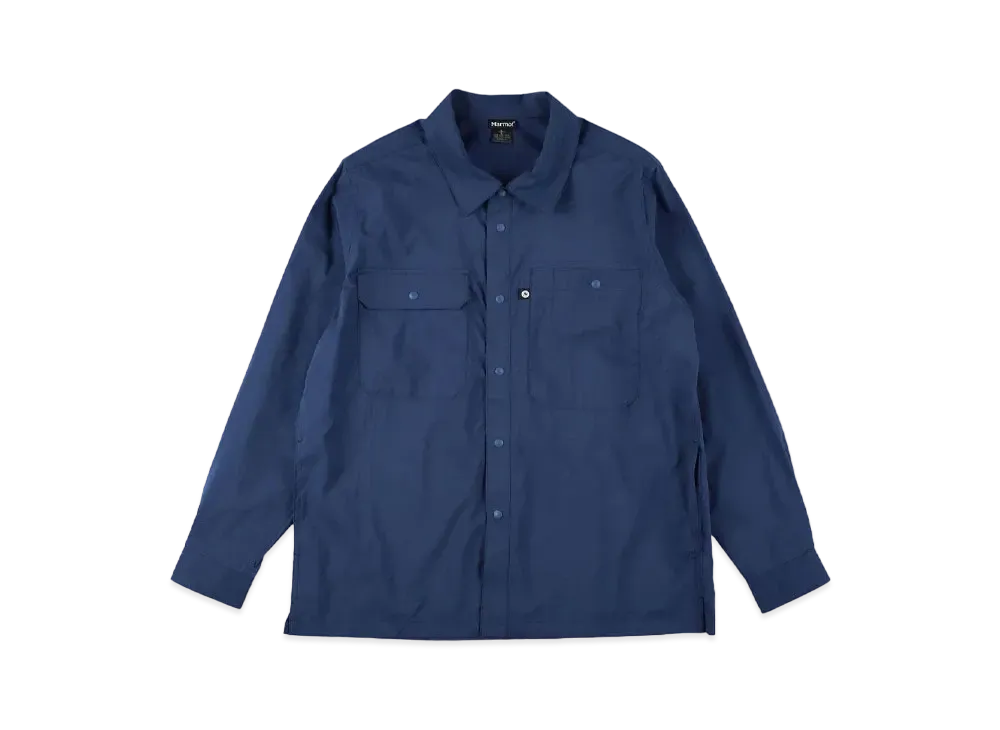 Marmot Light Lipstop Shirt "Navy"