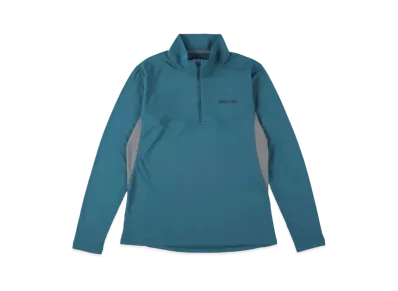 Marmot Climb Skin Half Zip Long Sleeve Shirt "Blue"