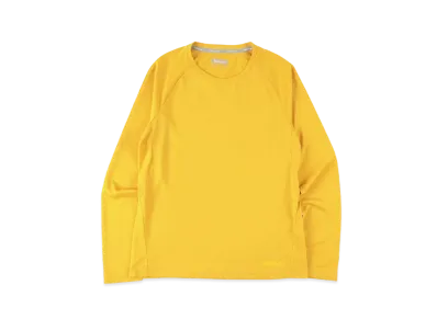 Marmot Women's Climb Skin Long Sleeve Crew Neck "Yellow"