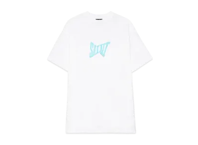 SAINT Mxxxxxx 24SS SS Tee / Ribon Saint "White/Blue"
