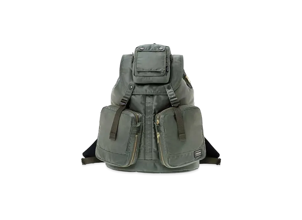 PORTER / TANKER Rucksack (L) "Sage Green"