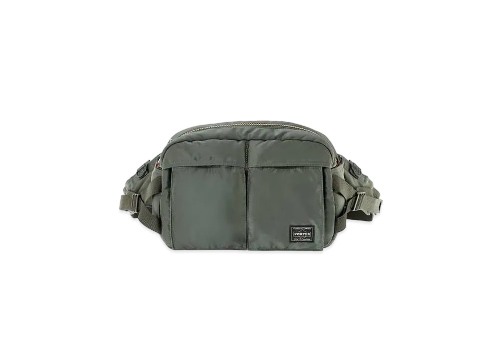PORTER / TANKER Hip Bag "Sage Green"
