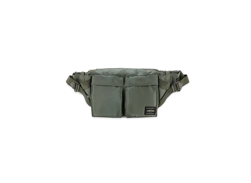 PORTER / TANKER Fanny Pack "Sage Green"