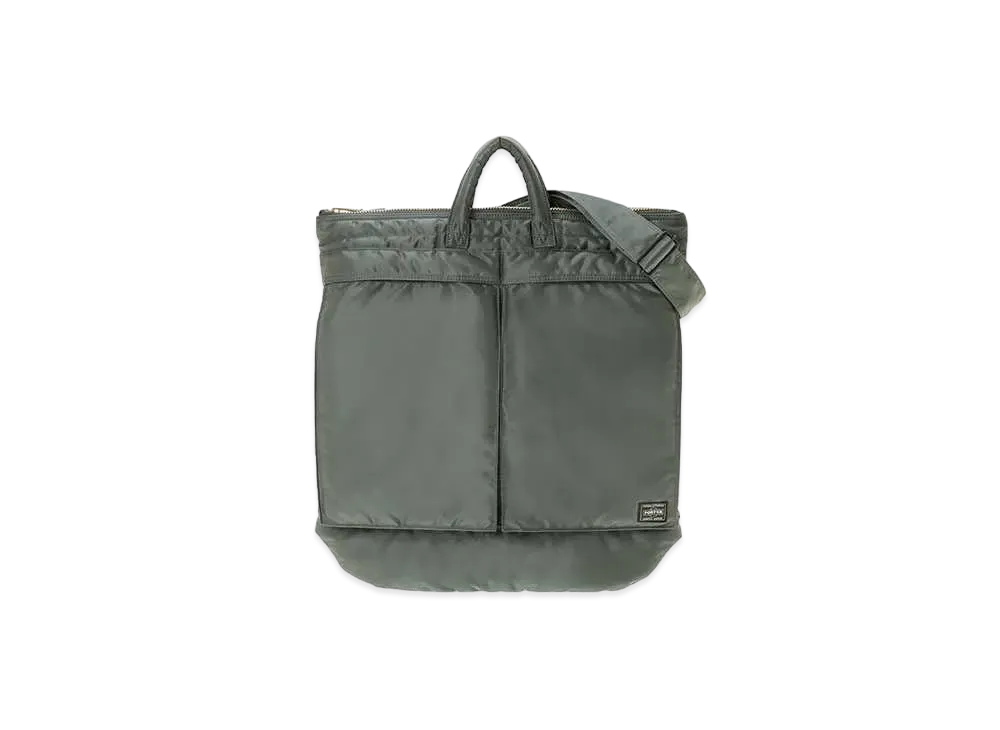 PORTER / TANKER Helmet Bag (L) "Sage Green"