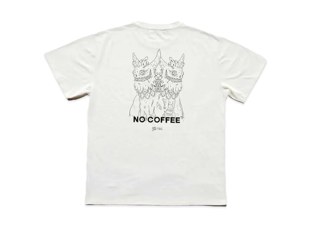 NO COFFEE x T9G T-Shirt "White"