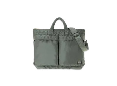 PORTER / TANKER Short Helmet Bag "Sage Green"