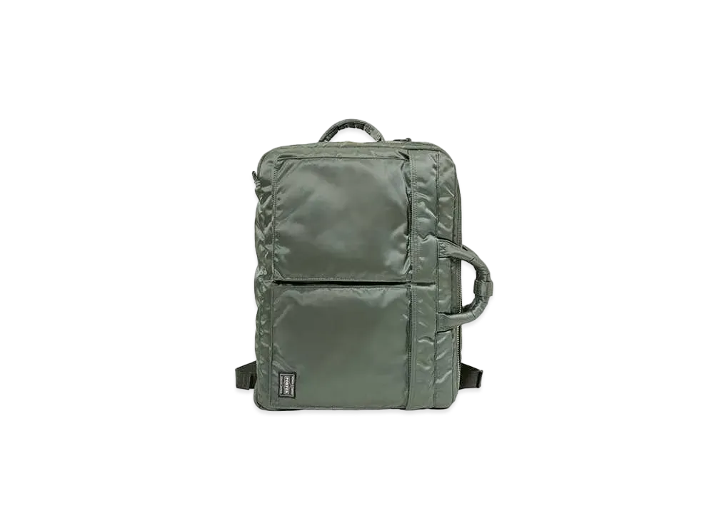 PORTER / TANKER 3way Document Bag "Sage Green"