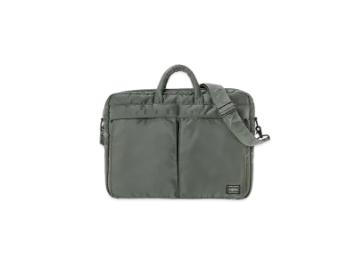 PORTER / TANKER 2way Document Bag "Sage Green"