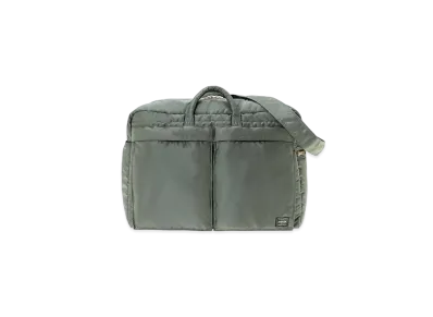 PORTER / TANKER Duffle Bag "Sage Green"