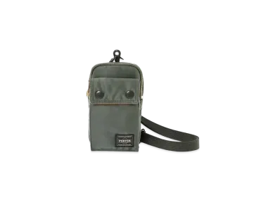 PORTER / TANKER Mobile Pouch "Sage Green"