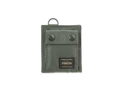 PORTER / TANKER Pocket Wallet "Sage Green"