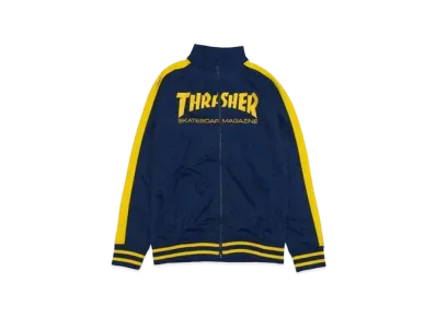 THRASHER Mag Track Jacket "Navy"