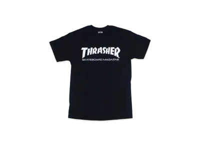 THRASHER Mag Logo Tee "Black / White"