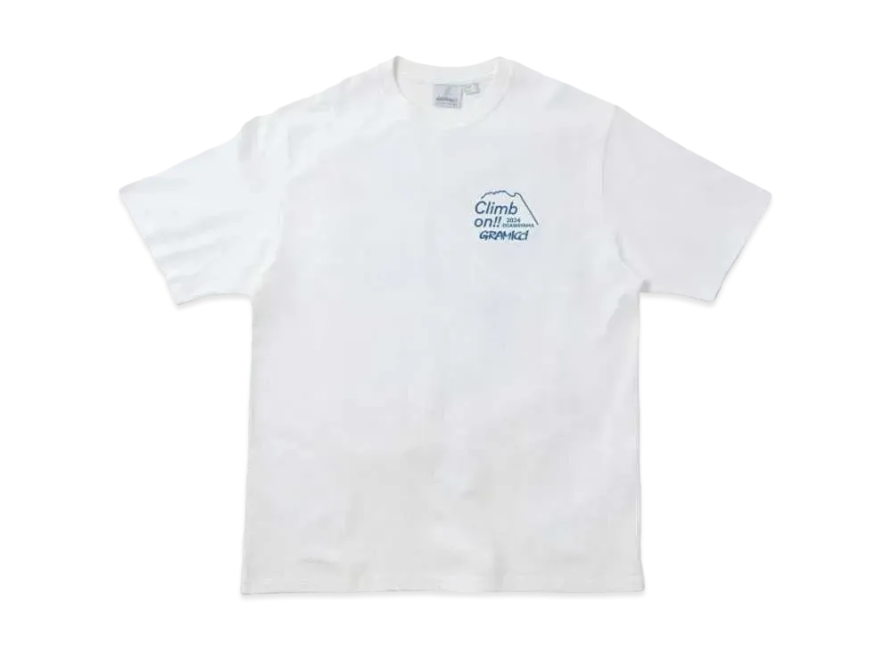 GRAMICCI x Climb On!! Original Tee "White"