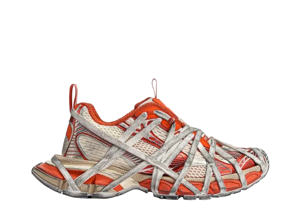 バレンシアガ ウィメンズ 3XL エクストリーム レース スニーカー "タンジェリン/ベージュ"