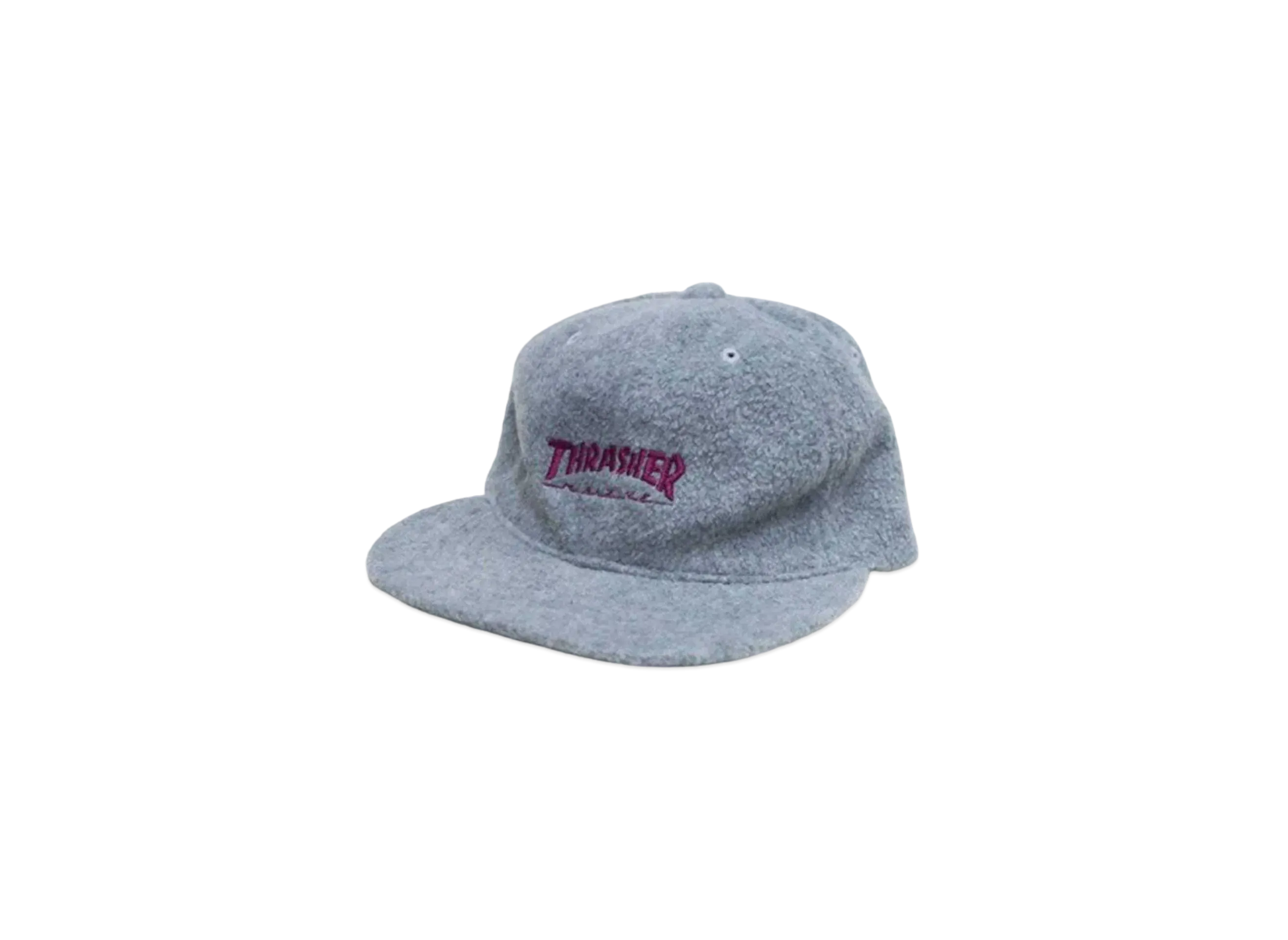 THRASHER Mag Logo Fleece Cap "L .Gray"