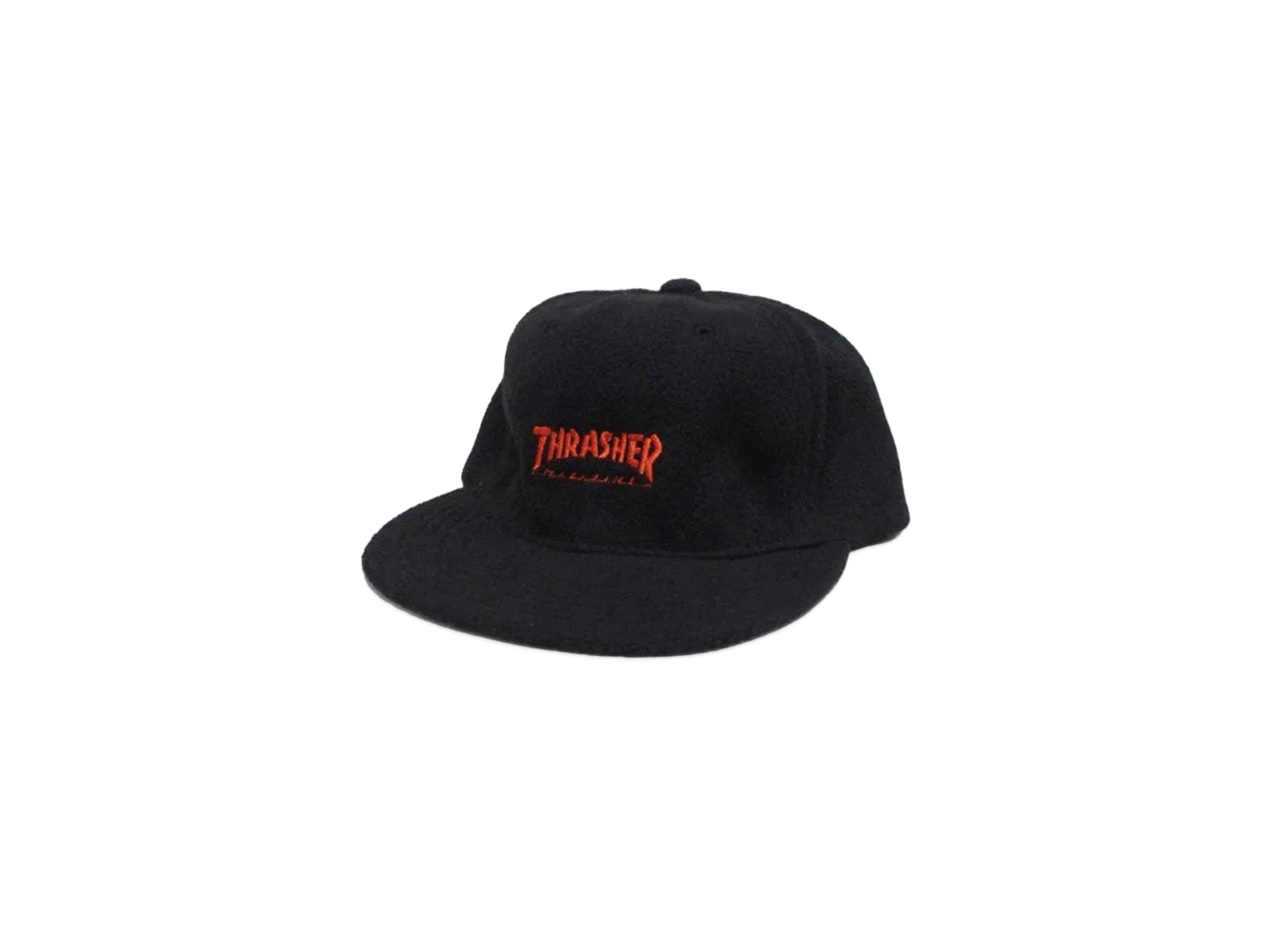 THRASHER Mag Logo Fleece Cap "Black"