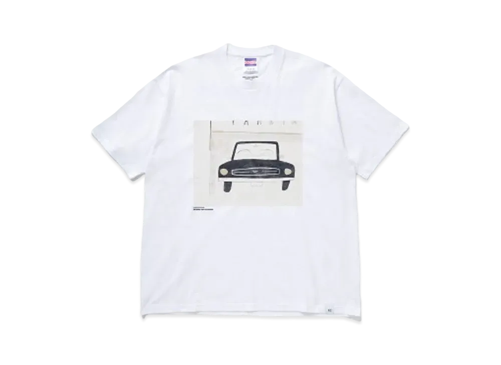 Bedwin & the heartbreakers S/S PRINTED TEE "RYAN" "WHITE"