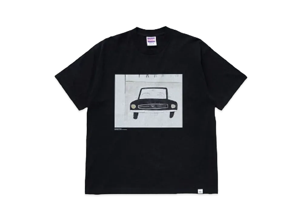 Bedwin & the heartbreakers S/S PRINTED TEE "RYAN" "BLACK"