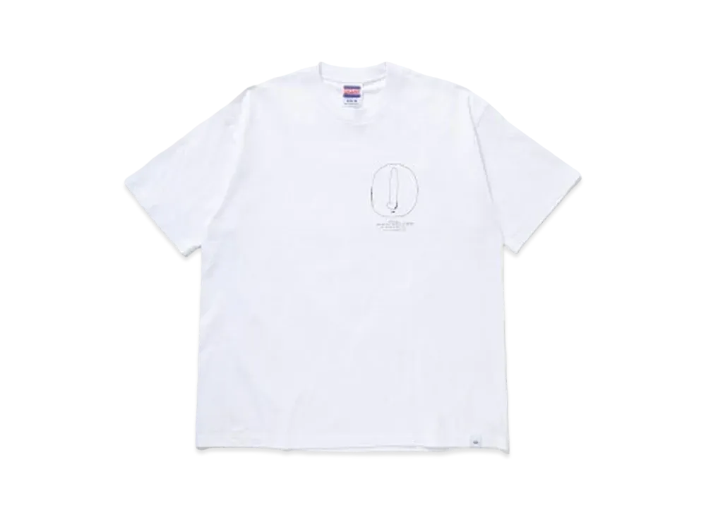 Bedwin & the heartbreakers S/S PRINTED TEE "GUMMO" "WHITE"