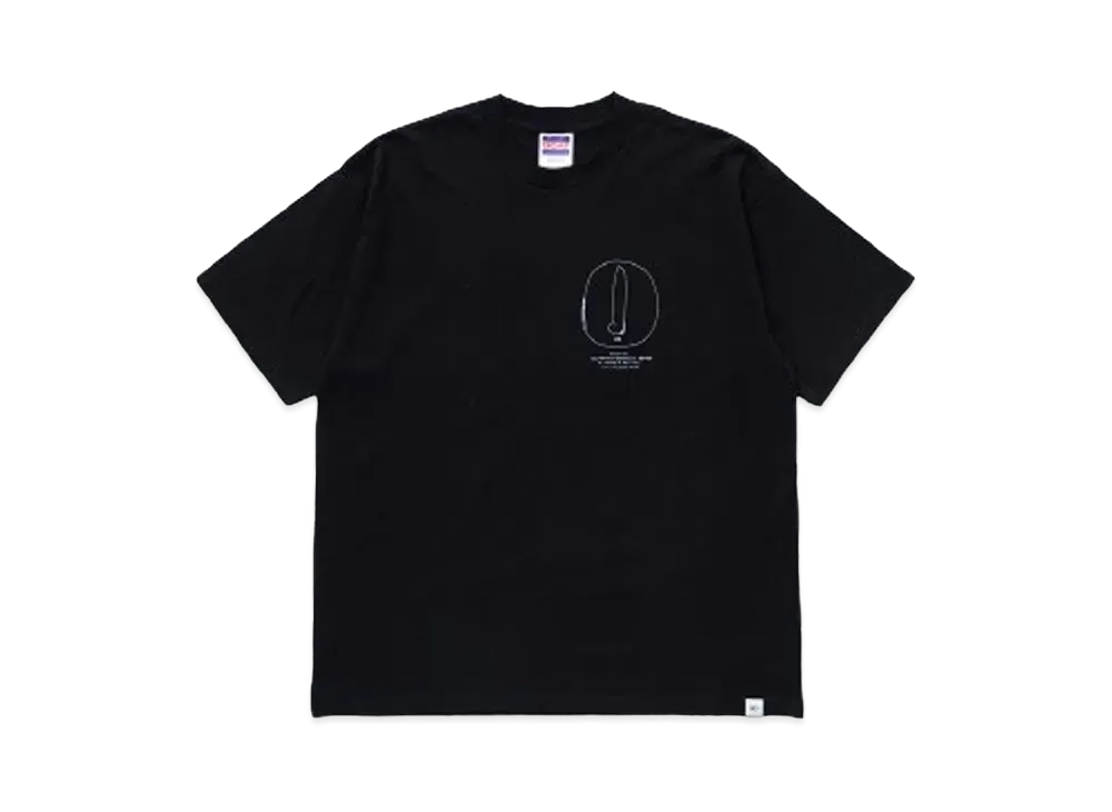 Bedwin & the heartbreakers S/S PRINTED TEE "GUMMO" "BLACK"
