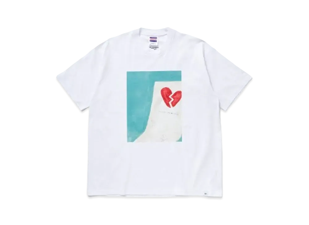 Bedwin & the heartbreakers S/S PRINTED TEE "COLEN" "WHITE"