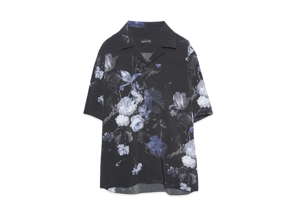 LAD MUSICIAN P.10-02 DECHINE FLOWER BIG O/C SS SH "BLUE"