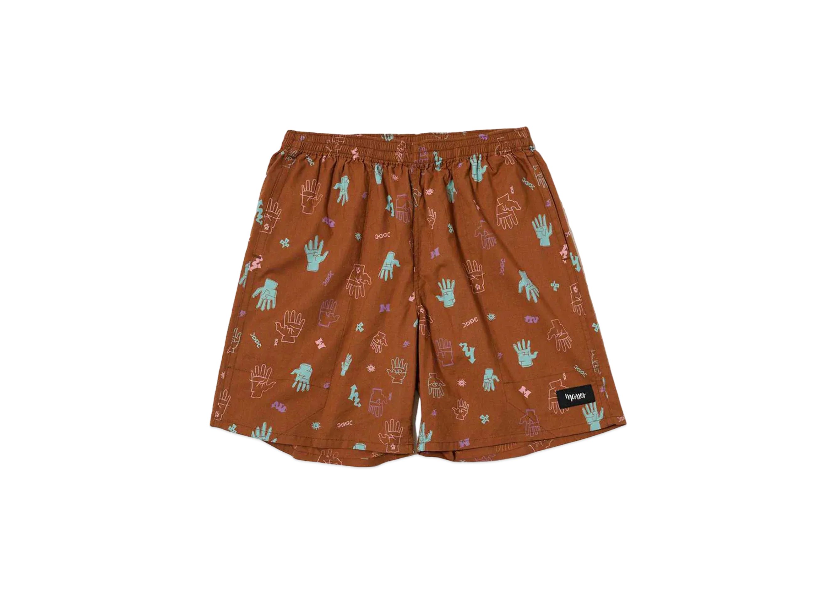 MASSES SHORTS HAND "BROWN"