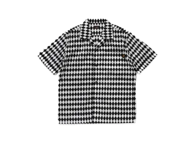 RATS CHECKERD FLAG S/S SHIRT "BLACK"
