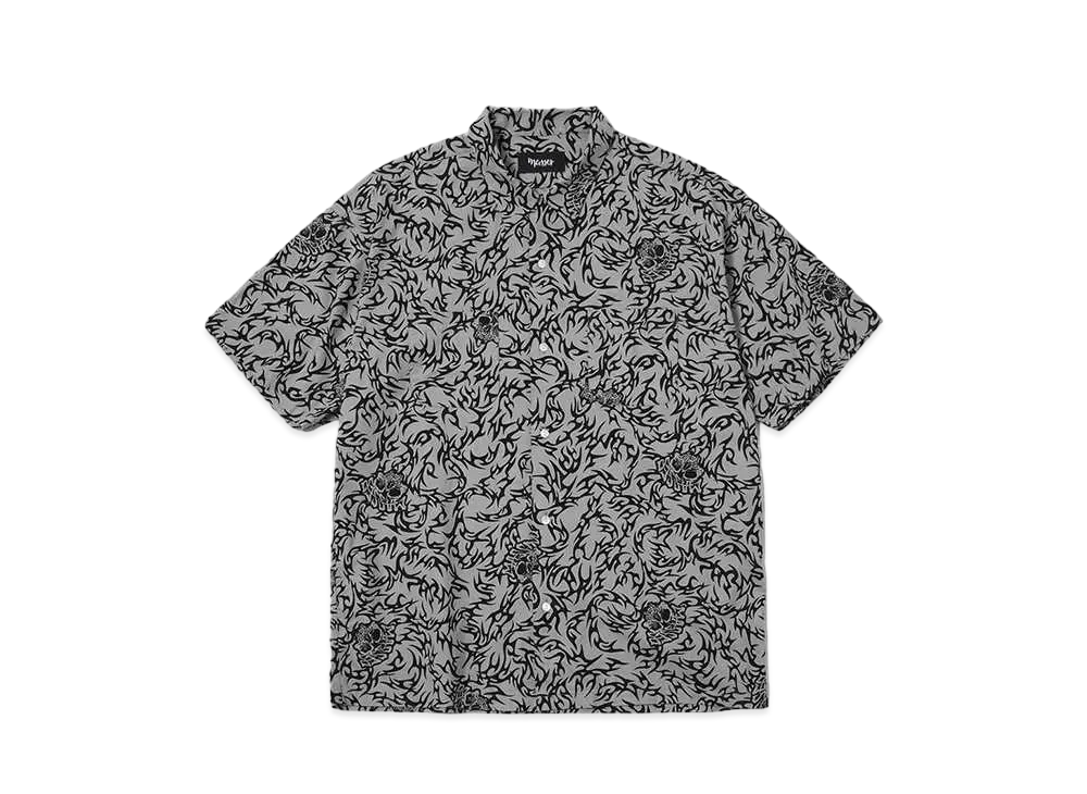 MASSES SHIRT S/S SKULL "GRAY"
