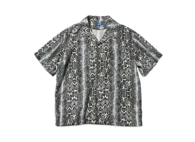 LFYT PATTERNED OPEN COLLAR S/S "SNAKE"