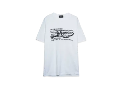 DELUXE SHADOW DANCE TEE "WHITE"