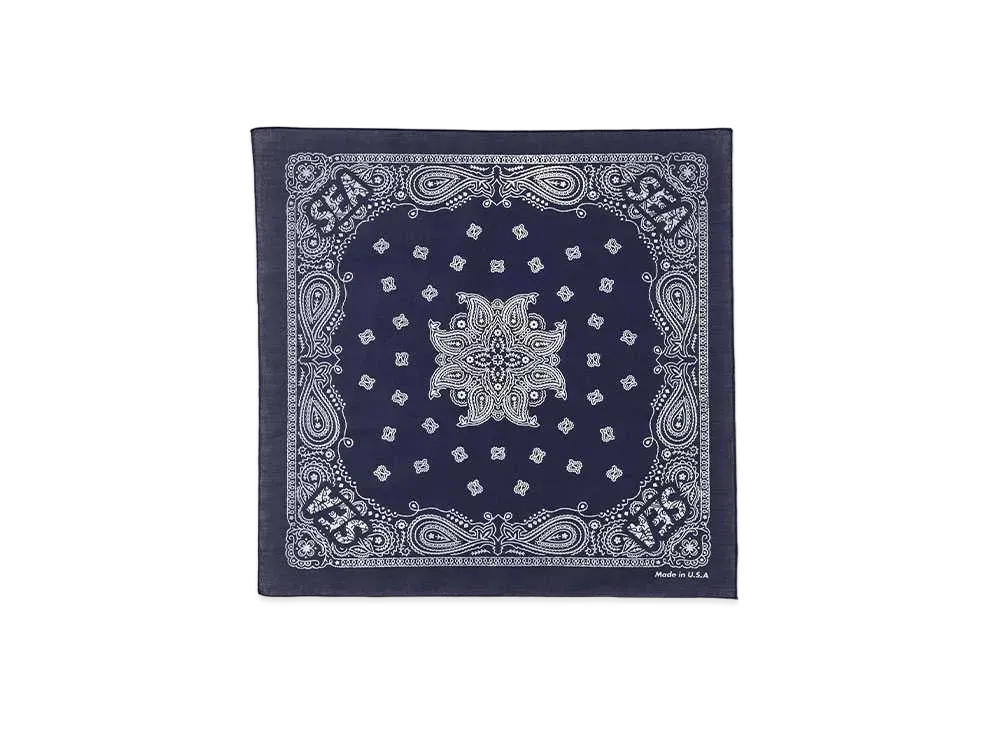 WIND AND SEA Sea Bandana "Navy"