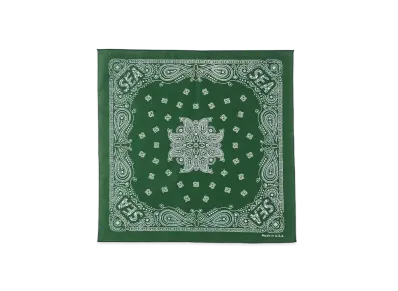 WIND AND SEA Sea Bandana "Green"