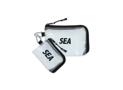 WIND AND SEA 2P Clear Pouch "Black"