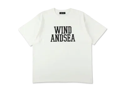 WIND AND SEA Glitter Logo S/S Tee "White"