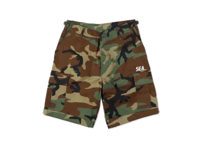 WIND AND SEA Cargo Shorts "Woodland"