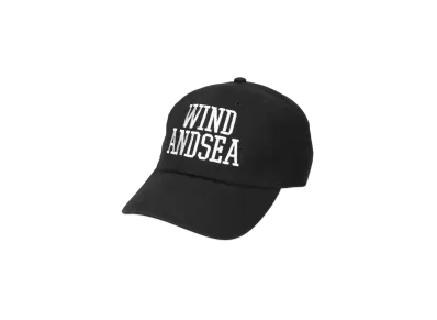 WIND AND SEA Logo Cap "Black"
