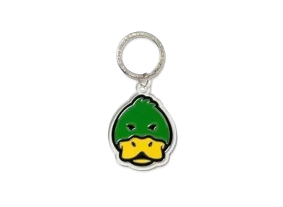 HUMAN MADE Animal Keyring Duck "Green" HM27GD110
