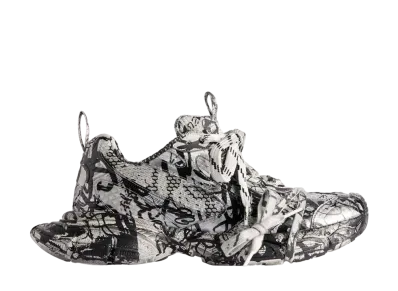 バレンシアガ 3XL エクストリーム グラフィティ スニーカー "ホワイト/ブラック"