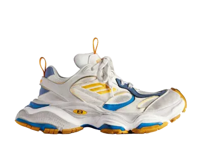 バレンシアガ カーゴ スニーカー "ホワイト/グレー/オレンジ/ブルー"